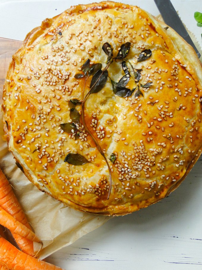 potato and carrot pie