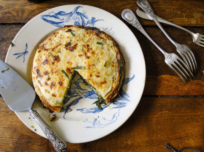 spider crab crêpe cake-17