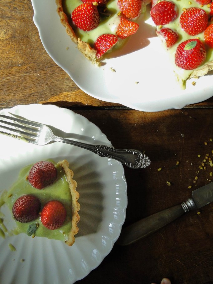 strawberry pistachio tart-7