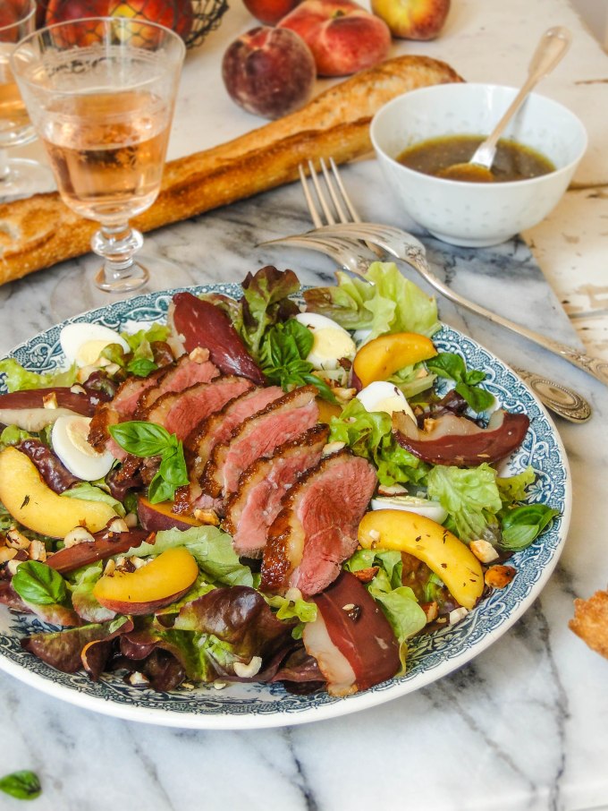 duck & peach salad-9